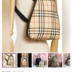 Beige nova backpack